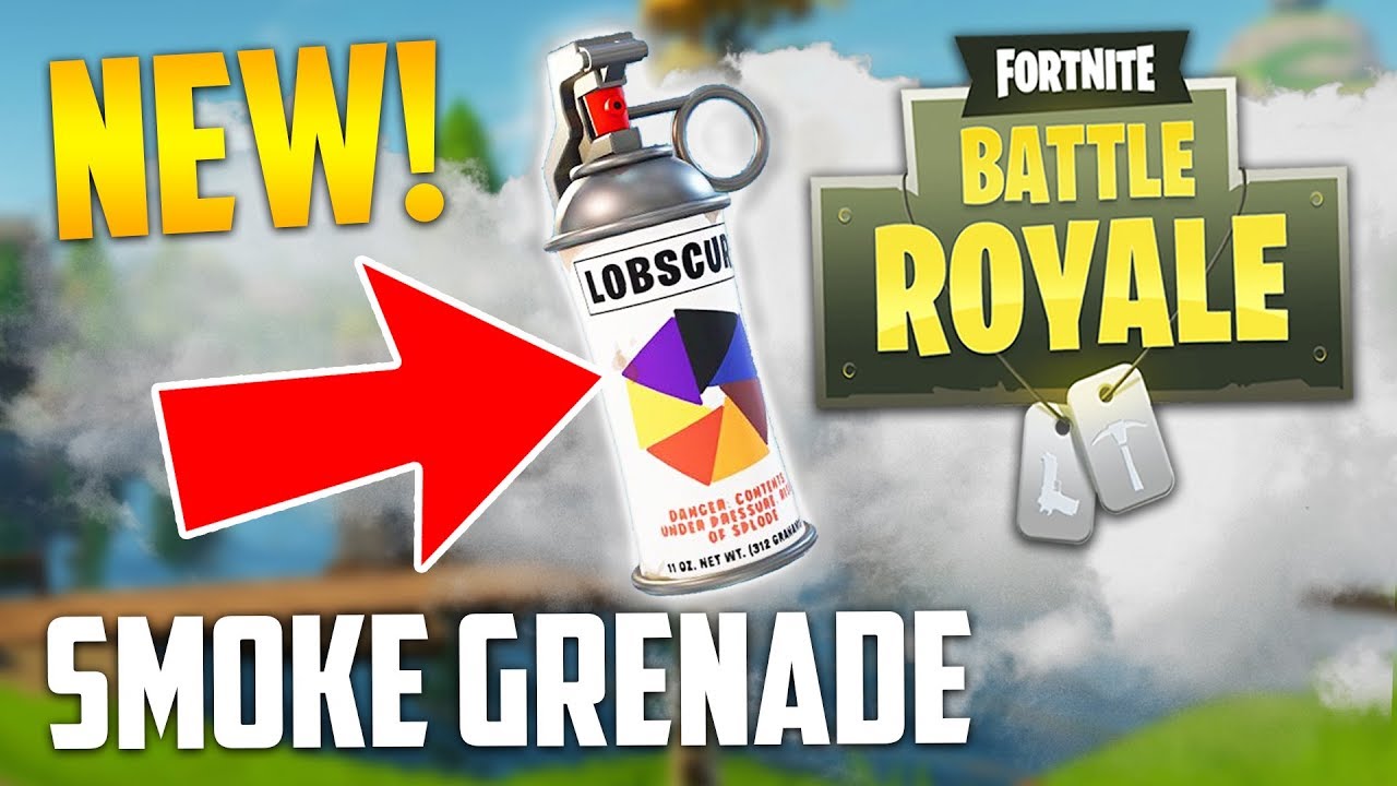  - fortnite new smoke grenade