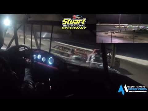 #zero1 Troy Jerovetz IMCA Stock Car On-Board @ Stuart Frostbuster (4/10/22) - dirt track racing video image