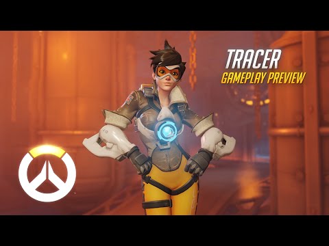 Tracer Gameplay Preview | Overwatch | 1080p HD, 60 FPS - UClOf1XXinvZsy4wKPAkro2A