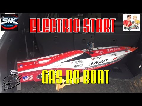 How to fit an electric starter to a Gas RC boat. - UCFORGItDtqazH7OcBhZdhyg