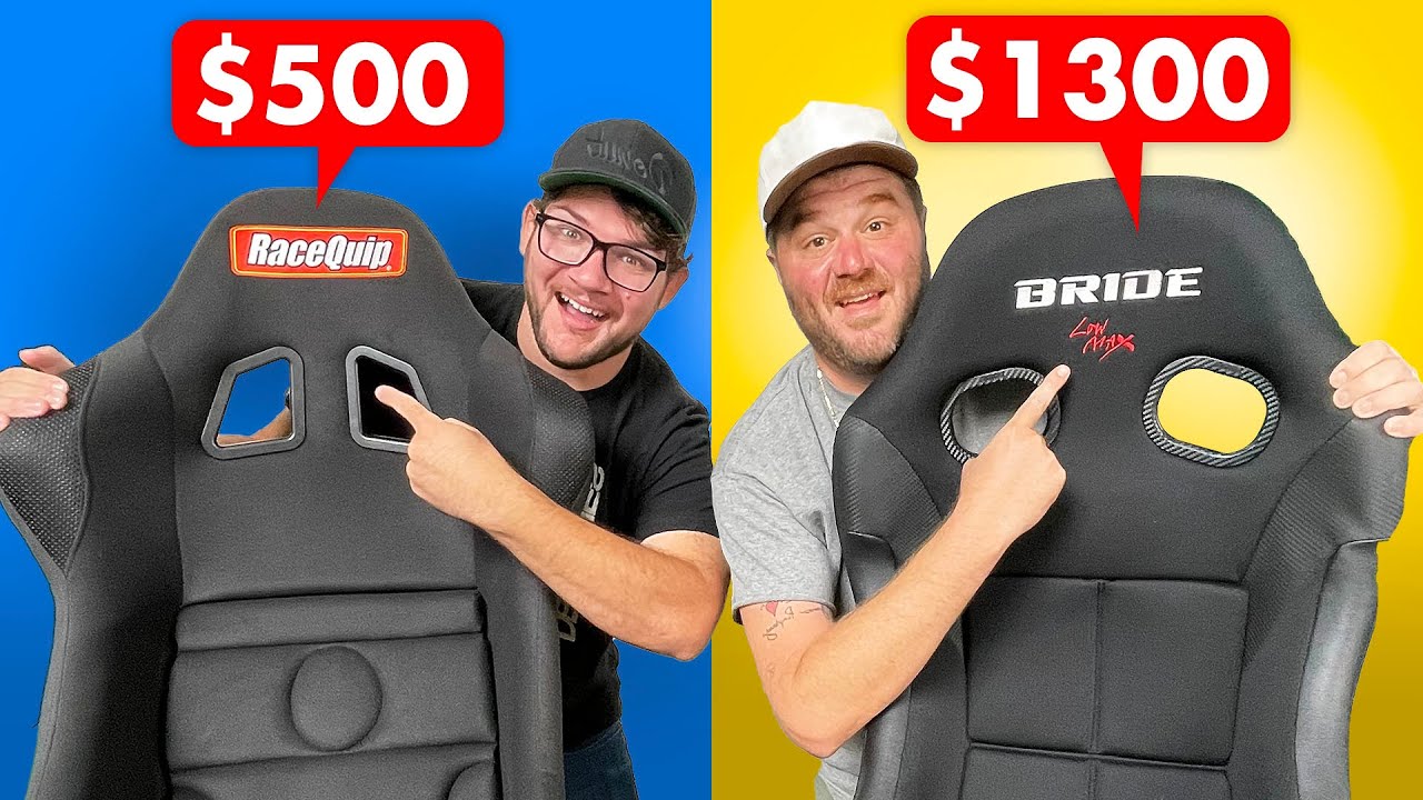 $500 vs $1300 Racing Seats