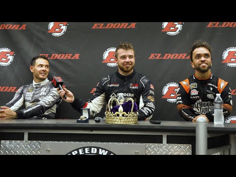 2025 Kings Royal Podium Press Conference At Eldora Speedway - dirt track racing video image