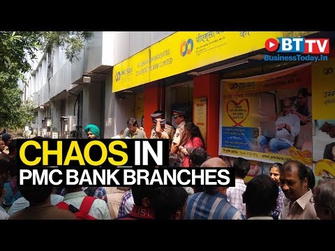 Video - RBI sets Rs 1000 withdrawal limit in PMC bank, chaos ensues