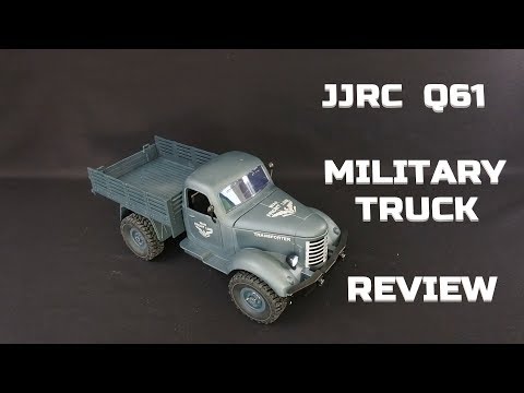 JJRC Q61 1/16 4WD Off-Road Military Truck Review - UCdtzwXT7IhaqIlnoRPzO_eg