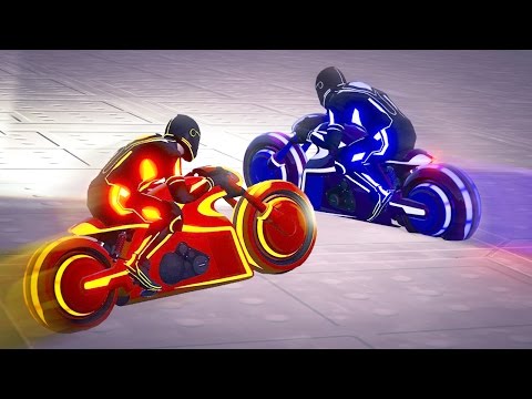 INSANE TRON BIKE LASER BATTLE! (GTA 5 Funny Moments) - UCfLuMSIDmeWRYpuCQL0OJ6A