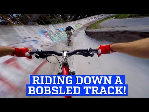 MTB Downhill Mountain Bike on a Bobsled Track! | People Are Awesome 2017 - UCIJ0lLcABPdYGp7pRMGccAQ