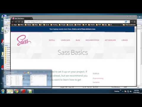 Get Started With Sass on Windows - UC29ju8bIPH5as8OGnQzwJyA