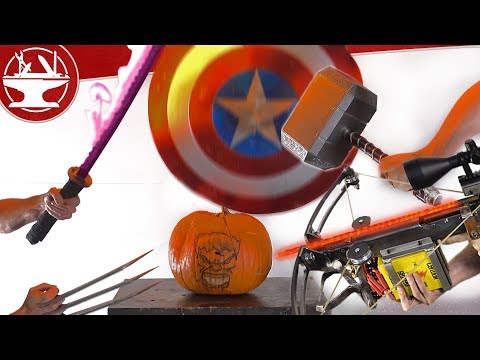 ULTIMATE PUMPKIN DESTRUCTION W/ CRAZY WEAPONS! - UCjgpFI5dU-D1-kh9H1muoxQ