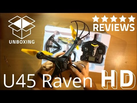 U45 Drone Unboxing and Review | UDI Raven RC Quadcopter - UCqJs7Zse2OiG1iEc56CvWqA
