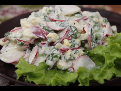 Салат с редиской | Radish Salad - UCtgkpH0G6R1OudoyDWdbGng