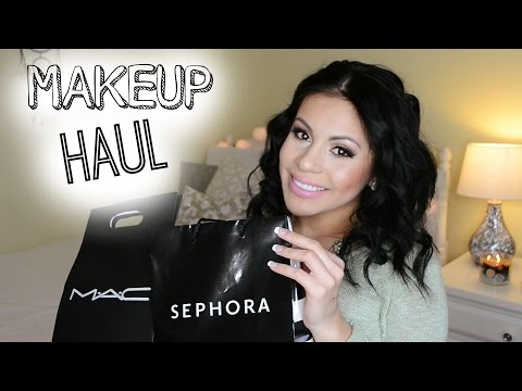 HUGE MAKEUP HAUL 2015 | MAC, Sephora + Target! - UCqTR5f7YkGro3cPv23SqcqQ