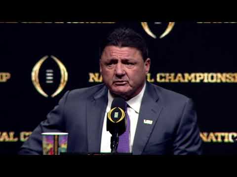#CFBPlayoff #NationalChampionship Head Coaches News Conference