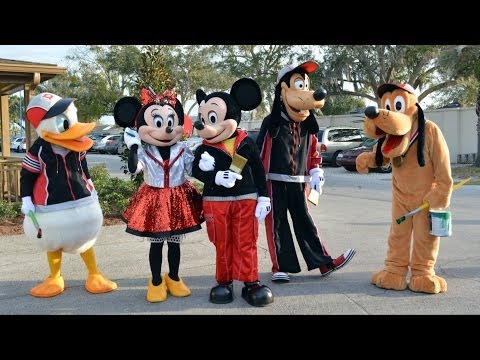 Give Kids the World Extreme Village Makeover Reveal - Disney Memory Makers Building w/Mickey, Minnie - UCe-gHr2O_LP7t0YJYHZQZlg