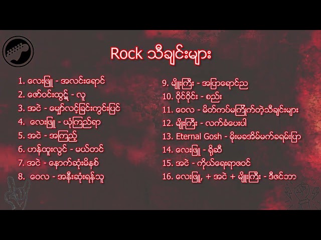Burmese Rock Music: The New Sound of Burma