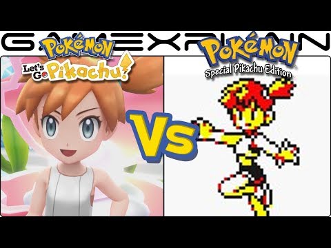Pokémon Let's Go Pikachu & Eevee Vs Pokémon Yellow - Graphics Comparison Part 2 (Switch vs Game Boy) - UCfAPTv1LgeEWevG8X_6PUOQ