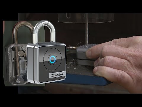 EEVblog #1014 - Masterlock Bluetooth Padlock Teardown - UC2DjFE7Xf11URZqWBigcVOQ