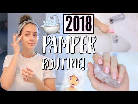 My Pamper Routine 2018 | Skincare, Nails + Treatments! - UCsWQWXOPongqZJM5D3B_oRQ