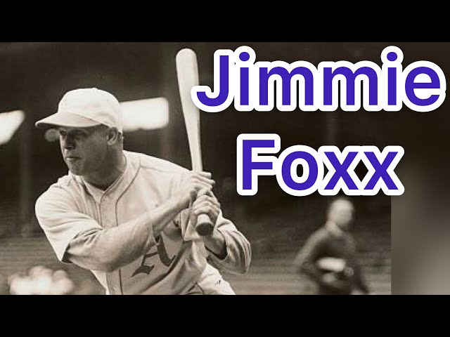 The Great Jimmie Foxx: A Baseball Legend
