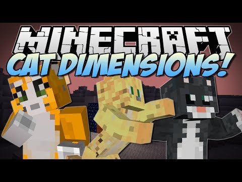 Minecraft | CAT DIMENSIONS! (Bad Cats, Evil Cats, Epic Cat Weapons & More!) | Mod Showcase - UCS5Oz6CHmeoF7vSad0qqXfw