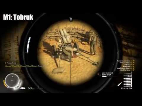 Sniper Elite 3 - ALL Long Shots - A Shot in the Dark Trophy/Achievement guide - UCyLEtejdFtvHmfKBTDEVvzg