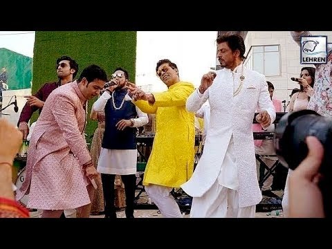 Video - Bollywood Celebs SRK, KARAN, RANBIR Perform Garba At Akash Ambani & Shloka Mehta's Wedding 