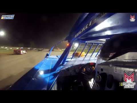 #414 Ryan Thomas - Cash Money Late Model - 9-01-2024 Springfield Raceway - In Car Camera - dirt track racing video image