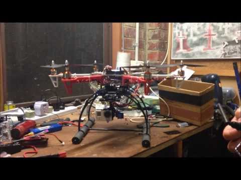 Tarot Gimbal with GoPro 3 on H550 Hexacopter demonstration and First Flight - UCIJy-7eGNUaUZkByZF9w0ww