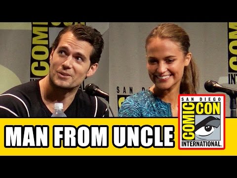 The Man from UNCLE Comic Con Panel - Henry Cavill, Alicia Vikander, Armie Hammer, Elizabeth Debicki - UCS5C4dC1Vc3EzgeDO-Wu3Mg