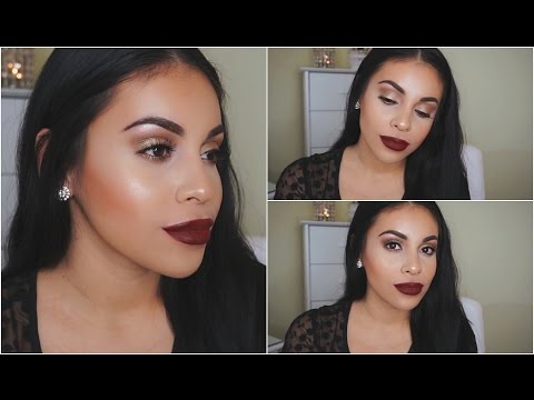 Easy Holiday Makeup Look: Havana Nights | juicyyyyjas | JuicyJas - UCqTR5f7YkGro3cPv23SqcqQ