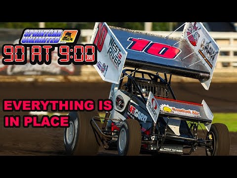 SprintCarUnlimited 90 at 9 for Tuesday, August 5th: Ryan Timms is one to watch in the Nationals - dirt track racing video image