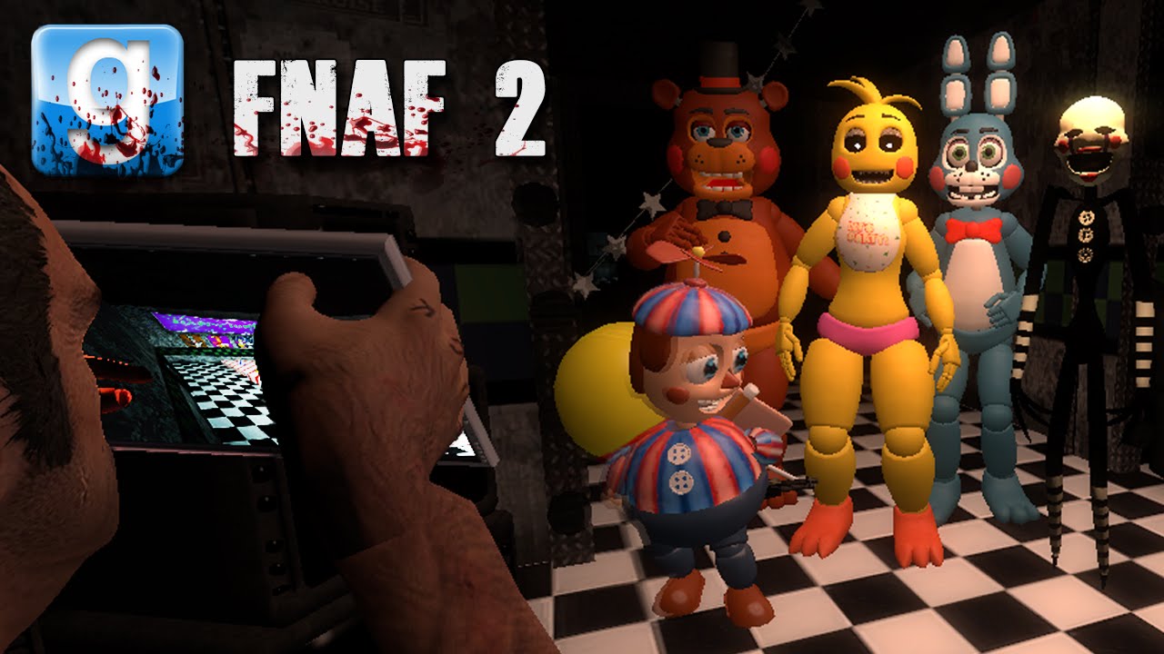 Гаррис мод карта five nights at freddy s