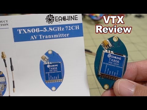 Eachine TX806 Leaf 72-CH 5.8Ghz VTX Review  - UCnJyFn_66GMfAbz1AW9MqbQ