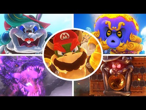 Super Mario Odyssey - All Bosses (No Damage) - UC-2wnBgTMRwgwkAkHq4V2rg