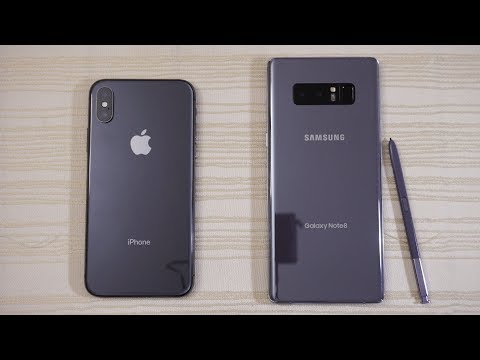 iPhone X vs Galaxy Note 8 - Speed Test! Which one is BEAST?! (4K) - UCgRLAmjU1y-Z2gzOEijkLMA