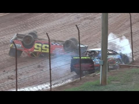 Race Mix Live 12/4/2024: Flips and Crashes 2024 - dirt track racing video image