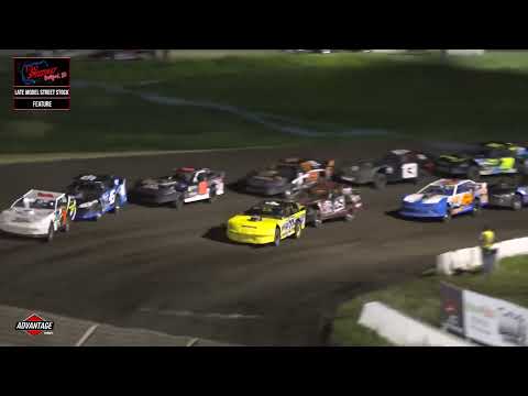 Late Model Street Stock | I-90 Speedway | 7-6-2019 - dirt track racing video image