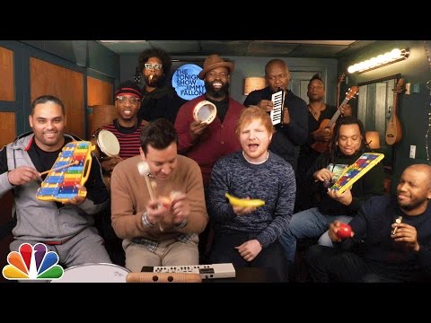 Jimmy Fallon, Ed Sheeran & The Roots Sing "Shape of You" (Classroom Instruments) - UC8-Th83bH_thdKZDJCrn88g