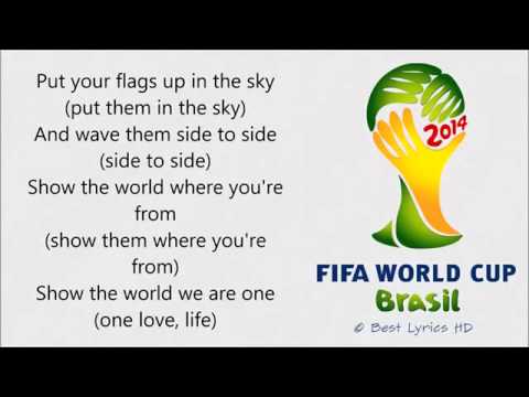Pitbull - We Are One (Ole Ola) LYRICS [The Official 2014 FIFA World Cup Song]