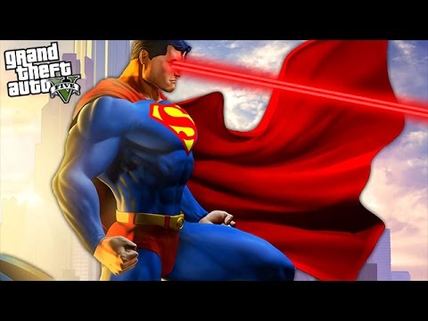 GTA 5 Mods - SUPERMAN MOD w/ SUPERMAN POWERS, SUPERGIRL, INCREDIBLE HULK FIGHT! (GTA 5 Mods) - UCrkfdiZ4pF3f5waQaJtjXew