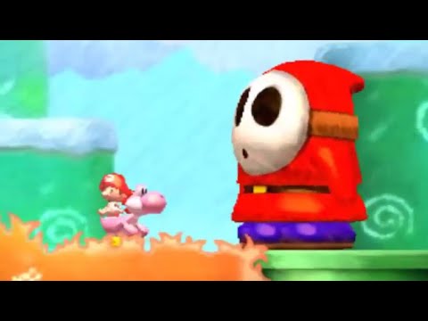 Yoshi's New Island (3DS) - Walkthrough Part 1 - World 1 - UCW8z7Zl7nHno40mYGa9lh5g