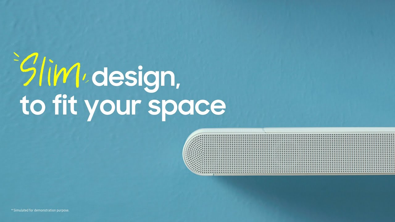 Ultra Slim Soundbar: Looks right at home | Samsung