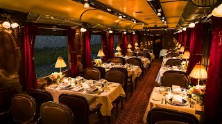 Orient Express - Cozy Train Cabin Ambience with Rain and Train Sounds for Sleep and Relaxation