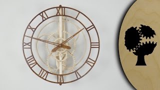 Magica - Wooden Clock (Holzuhr)