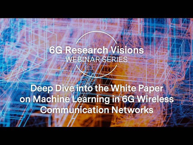 6g White Paper on Machine Learning in Wireless Communication Networks