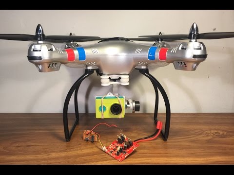 SYMA X8G BOARD REPLACEMENT AND GIMBAL ATTACHMENT - UC9l2p3EeqAQxO0e-NaZPCpA