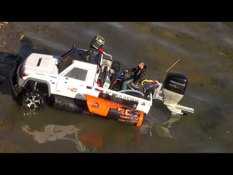 RC ADVENTURES - PADDLE POWER? Will iT SiNK? TRUCK-BOAT PROJECT, TOYBOTA! TOP GEAR TRiBUTE BUiLD - UCxcjVHL-2o3D6Q9esu05a1Q