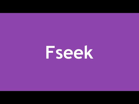 [ Learn PHP 5 In Arabic ] #77 – File System – Fseek