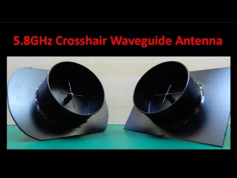 5.8GHz Crosshair Waveguide Antenna - UCHqwzhcFOsoFFh33Uy8rAgQ