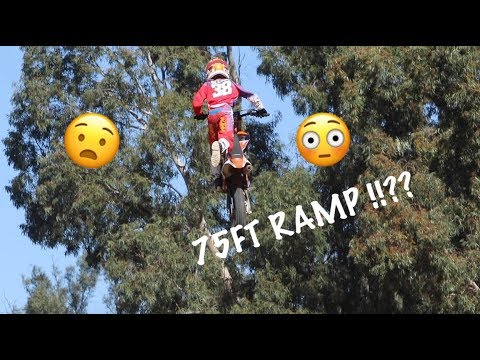World Record !? Dangerboy Deegan hits the 75ft ramp!!! Dad said no! - UCYkwcqwLUXZu3aJ7VO5VONg