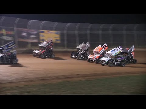 Clyde Martin Memorial Speedway 600 Sprints From 9-2-23 - dirt track racing video image